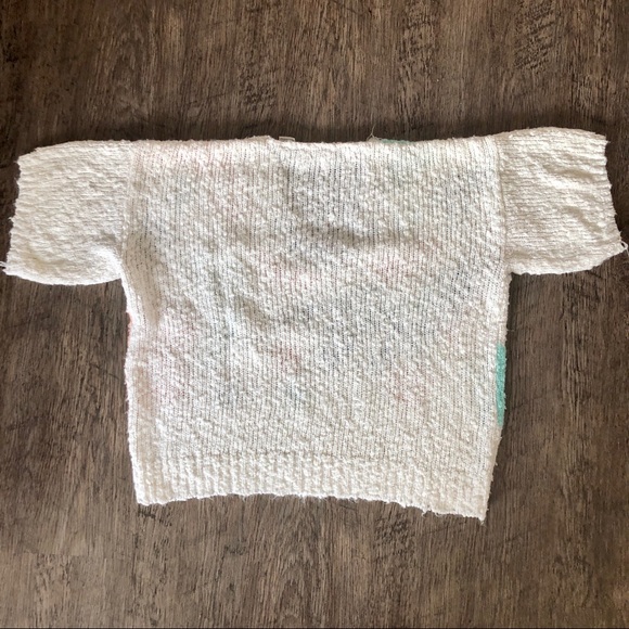 vintage abstract pastel sweater! - Picture 2 of 3
